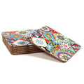 Orientalische Mandalas Untersetzer Set Untersetzer