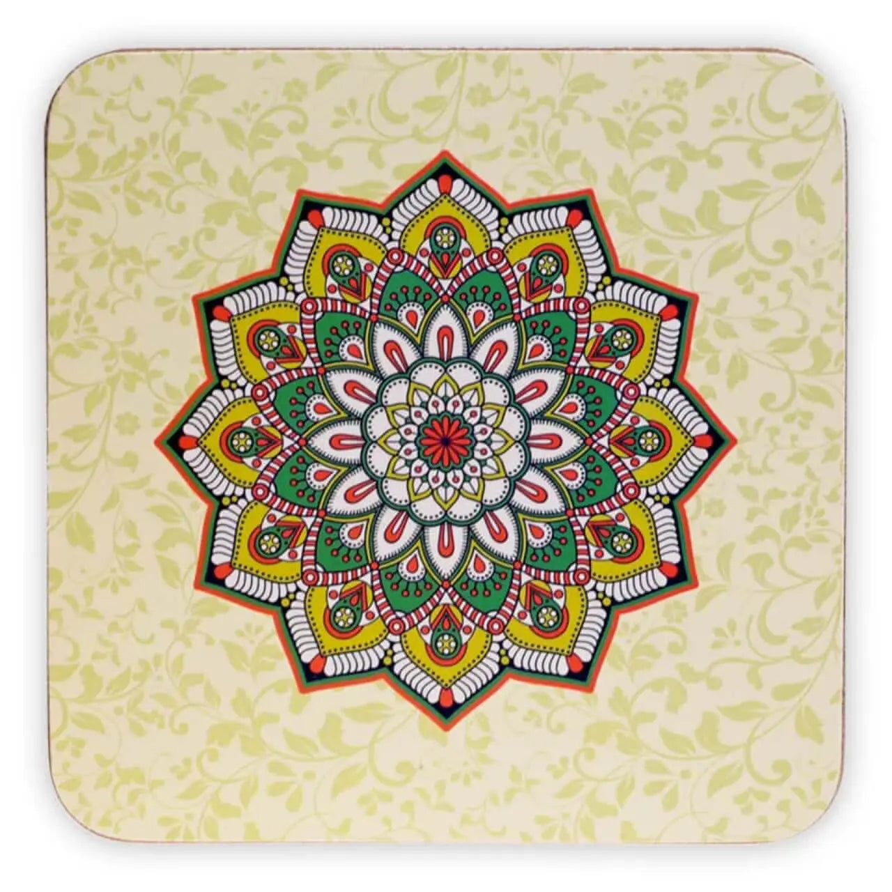 Orientalische Mandalas Untersetzer Set Bunt Untersetzer