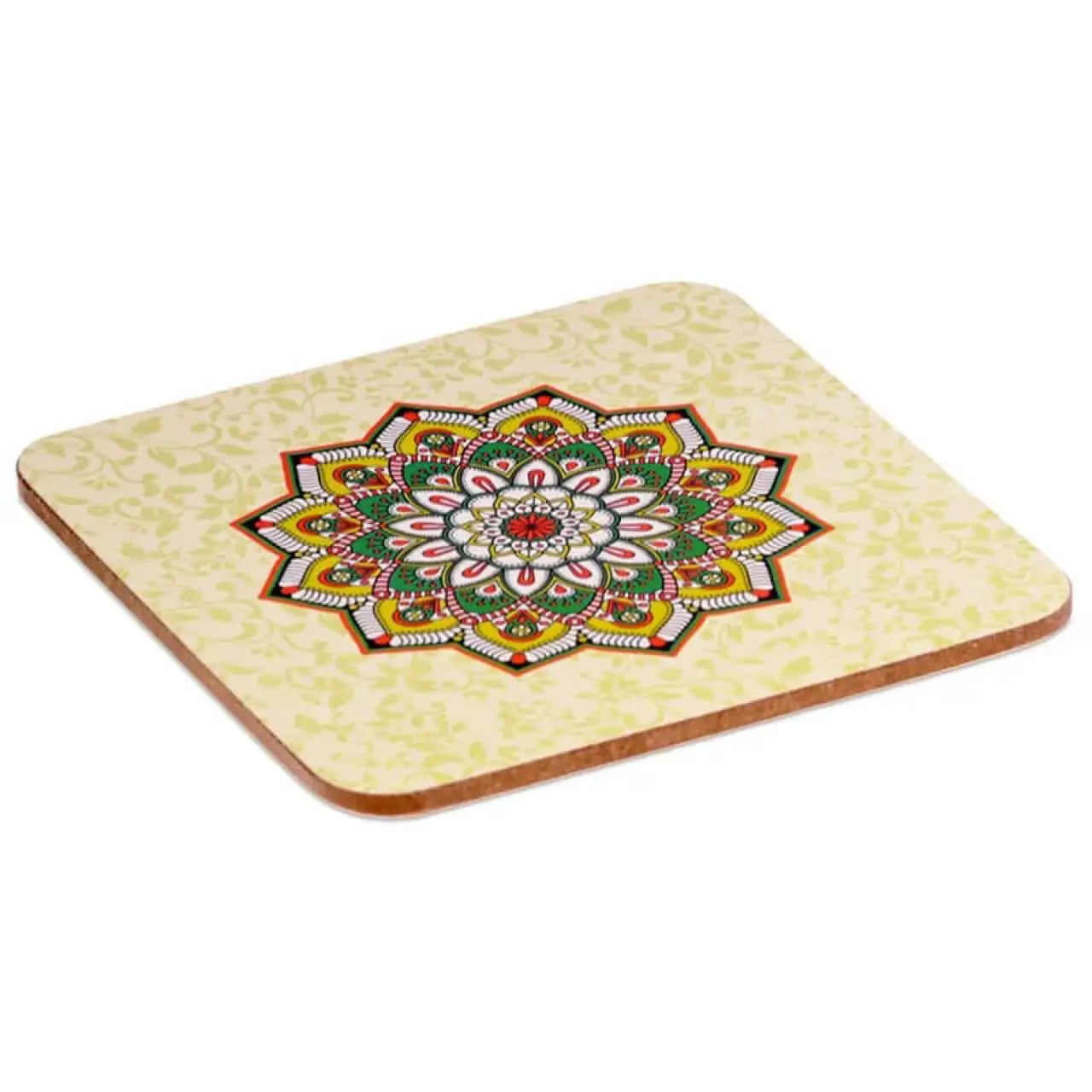 Orientalische Mandalas Untersetzer Set Bunt Untersetzer