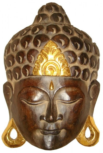 Buddha Maske Wanddekoration Wohnen