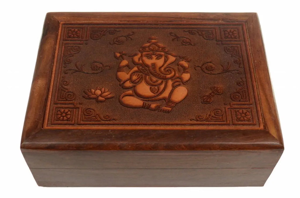 Ganesha Holzkiste Schatulle