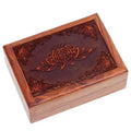 Lotus Tarot Schmuck Holzkiste Schatulle