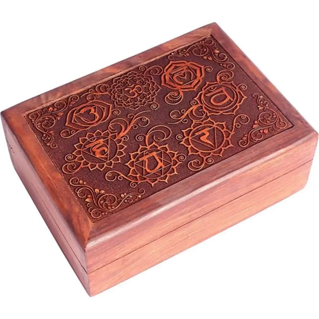 Kiste Chakra Truhe Holz