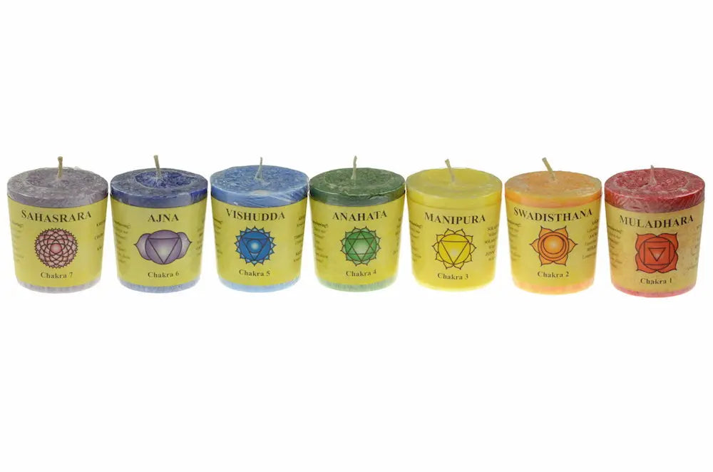 Chakra Duftkerzen – Aromakerzen
