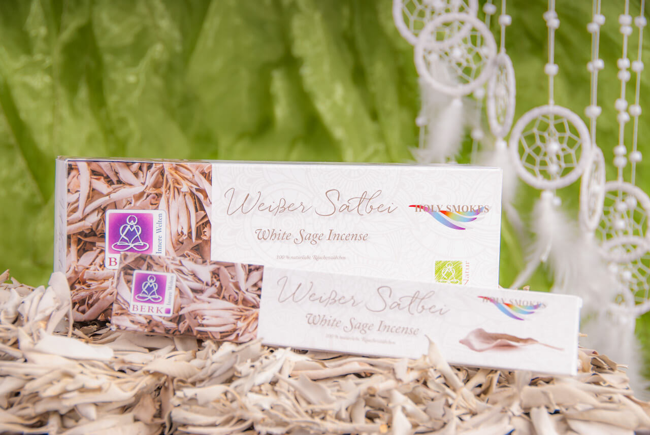 Berk Weißer Salbei Räucherstäbchen – Reinigend & Naturrein