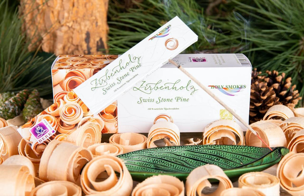 Berk Zirbenholz Räucherstäbchen Klärend Beruhigend