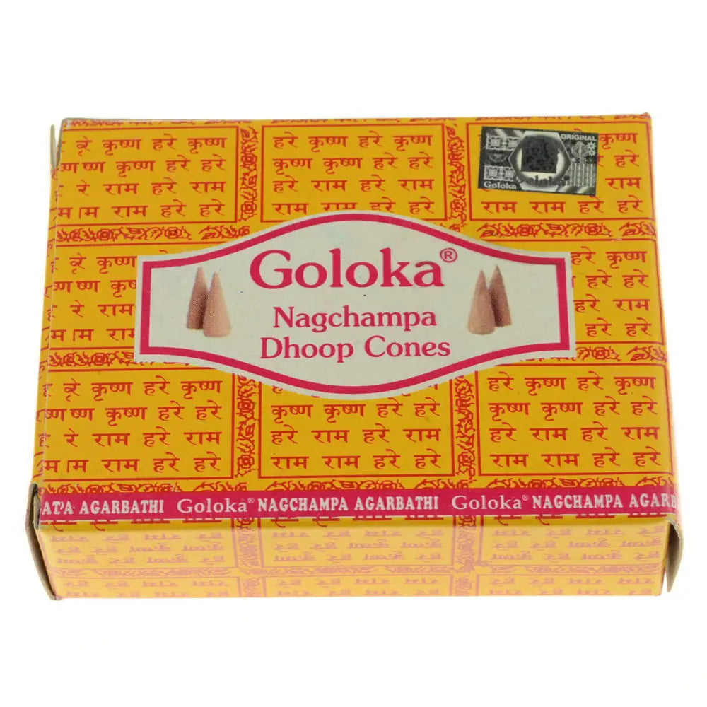 Goloka Nag Champa Räucherkegel