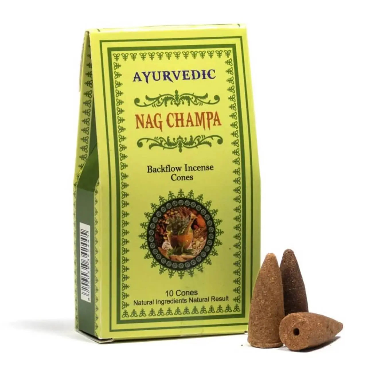 Nag Champa Rückfluss Räucherkegel Backflow Dhoop Cones