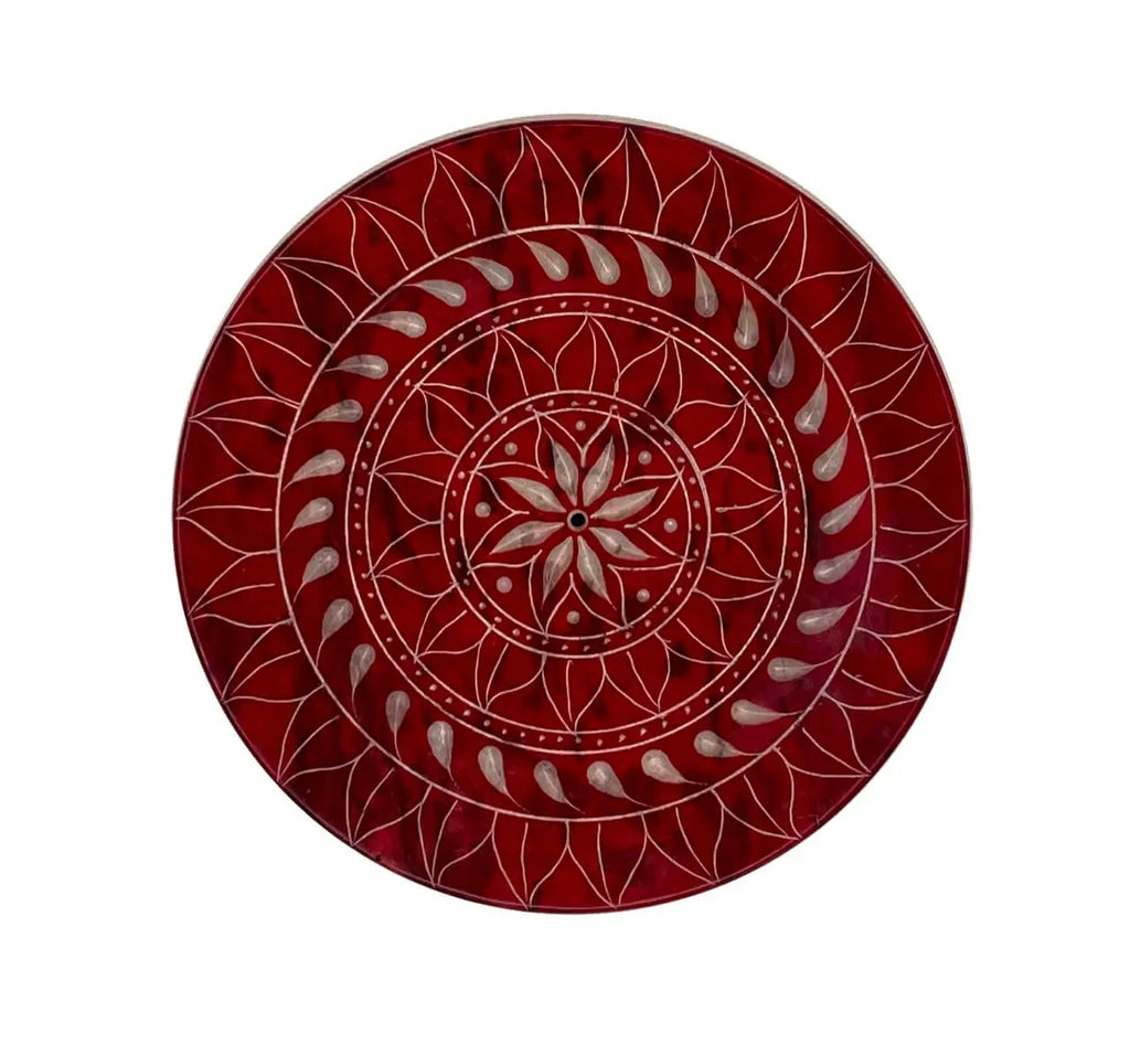 Räuchstäbchenhalter Speckstein Mandala Sonne