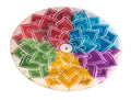 Räuchstäbchenhalter Speckstein Mandala Regenbogen