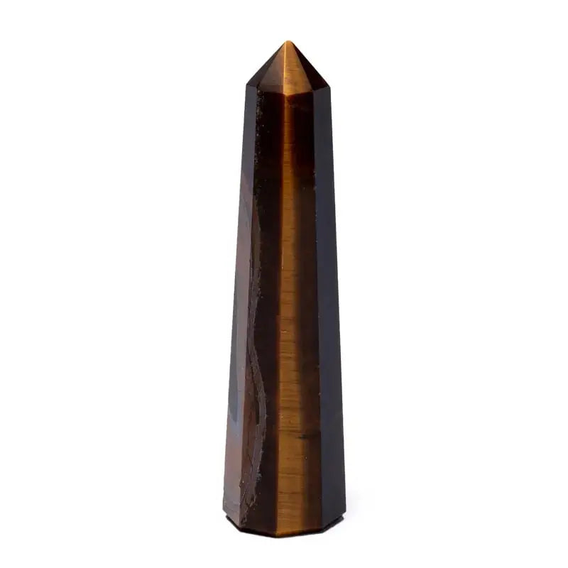 Obelisk Tigerauge Esoterik Feng Shui