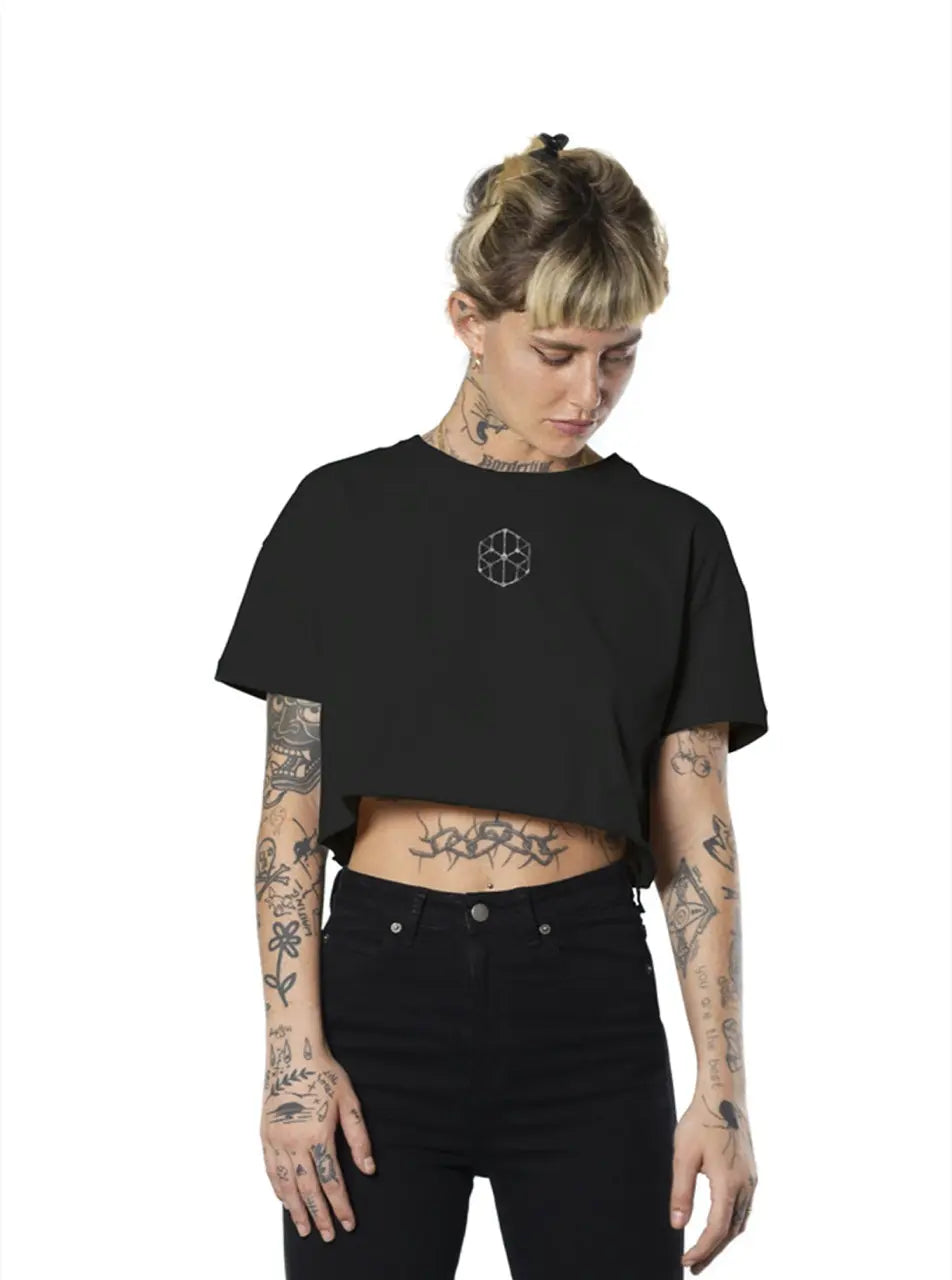 Plazmalab Woman Pirate Roger Croped-Top