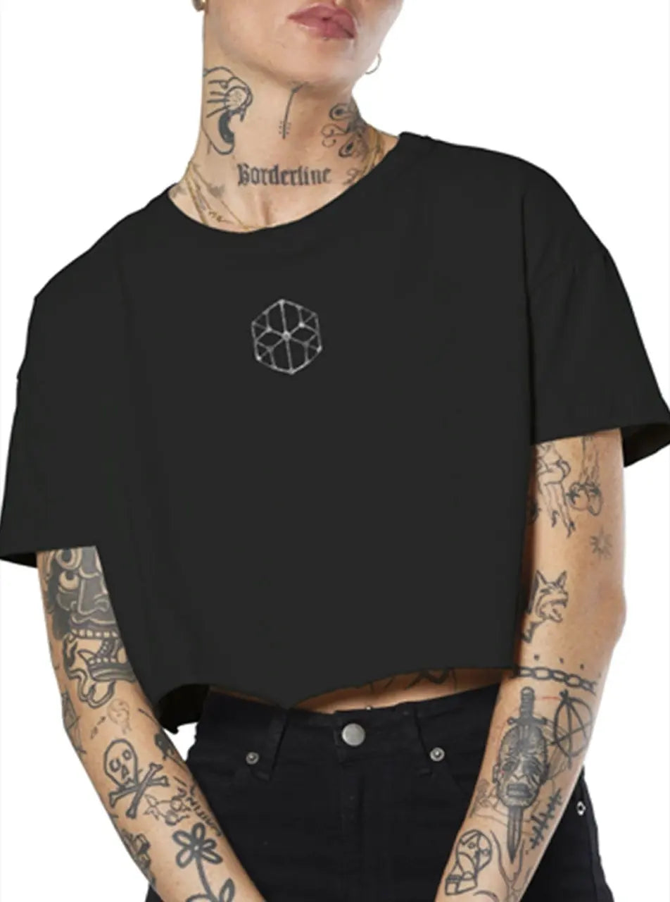 Plazmalab Woman Pirate Roger Croped-Top