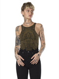 Plazmalab Diss Woman Tank-Top Psy-Wear & Tribal-Print