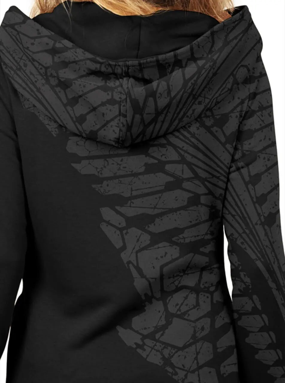 Plazmalab X-tex Hoody für Frauen Mystisch & Kreativ