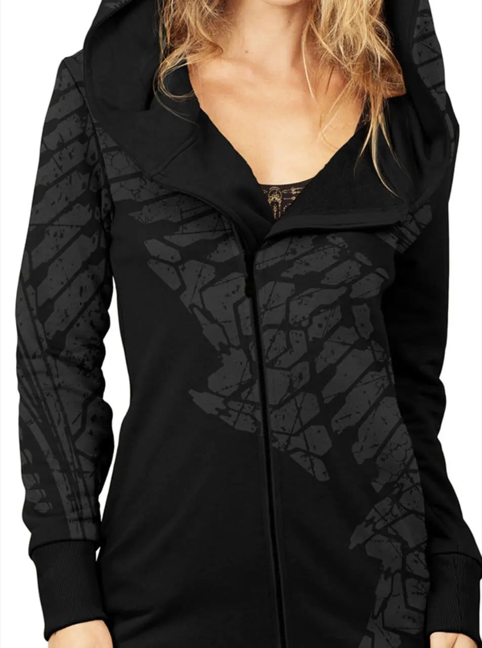 Plazmalab X-tex Hoody für Frauen Mystisch & Kreativ