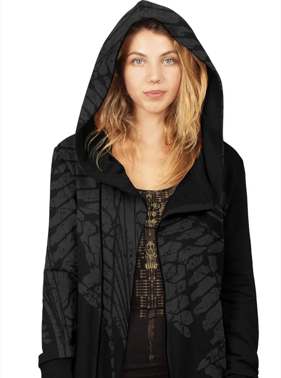 Plazmalab X-tex Hoody für Frauen Mystisch & Kreativ