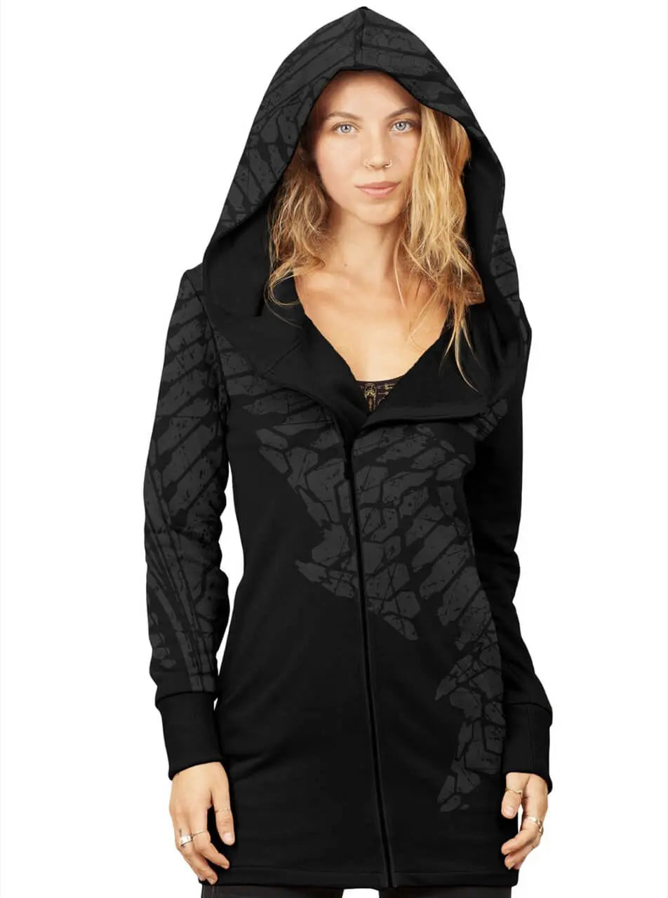 Plazmalab X-tex Hoody für Frauen Mystisch & Kreativ