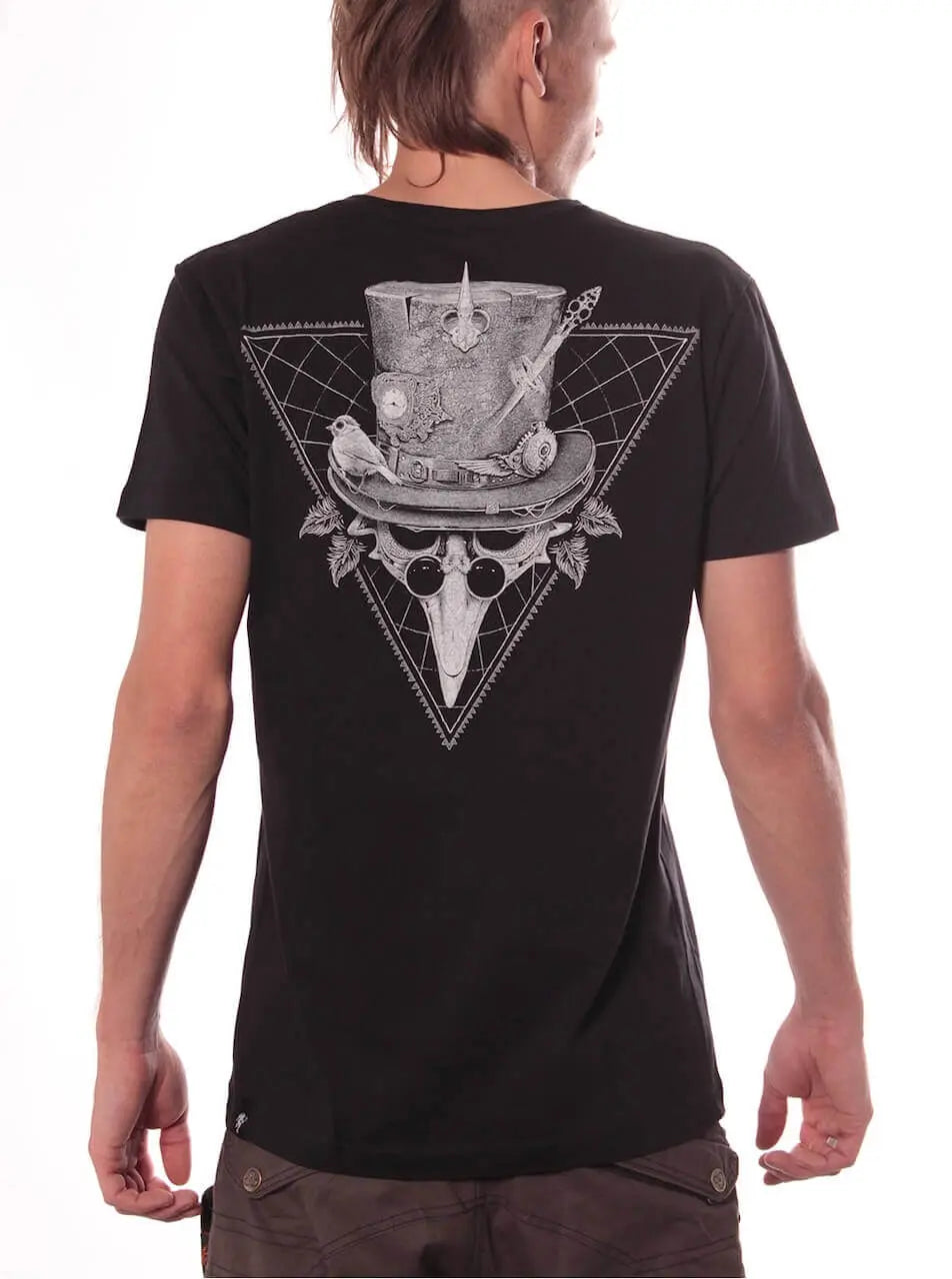 Plazmalab PIRATE T-Shirt Psychedelischer Piraten-Print Urbaner Streetstyle