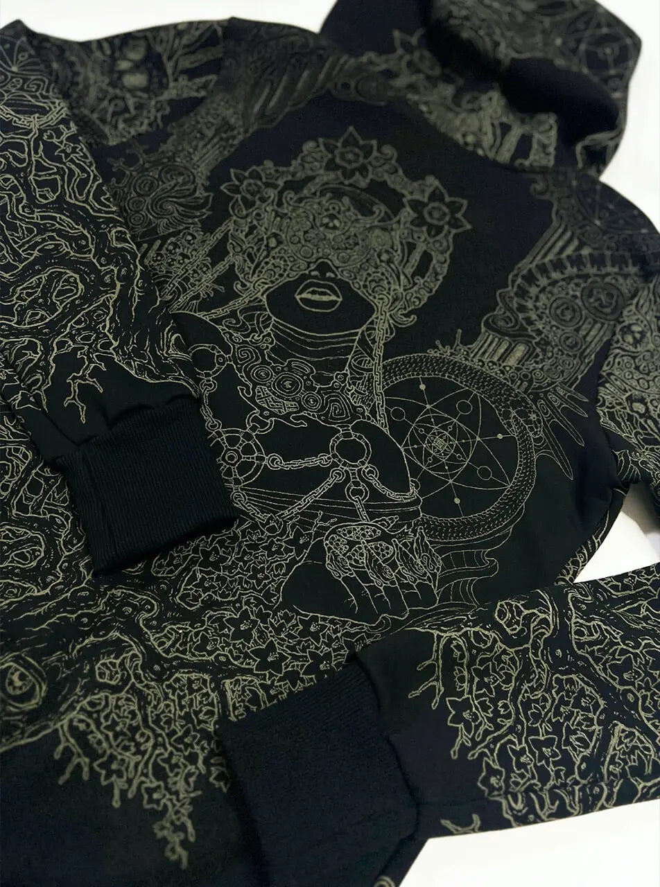 Plazmalab Persephone Sweat Jacke Männer Psywear