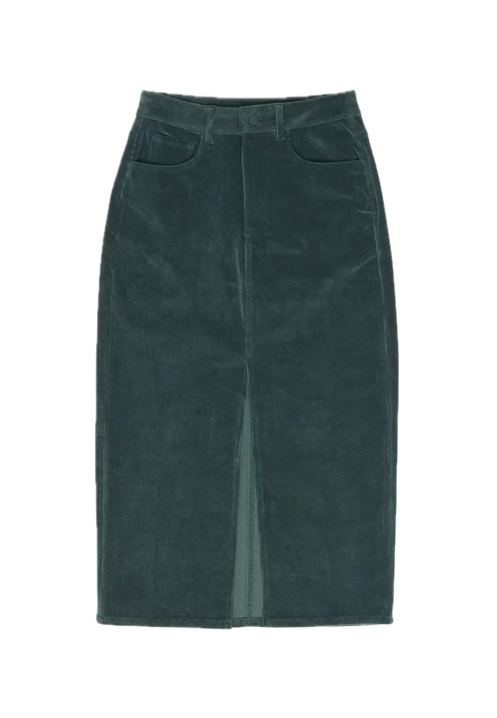 Mazine Corduroy Midi Skirt – Wadenlanger Cordrock aus Bio-Baumwolle