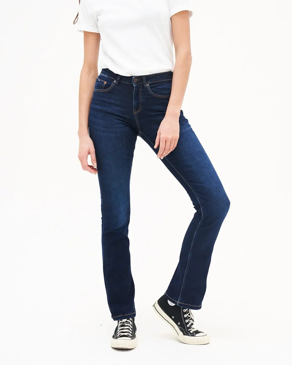 Kuyichi Bootcut Jeans Amy Bio-Jeans Schlaghose