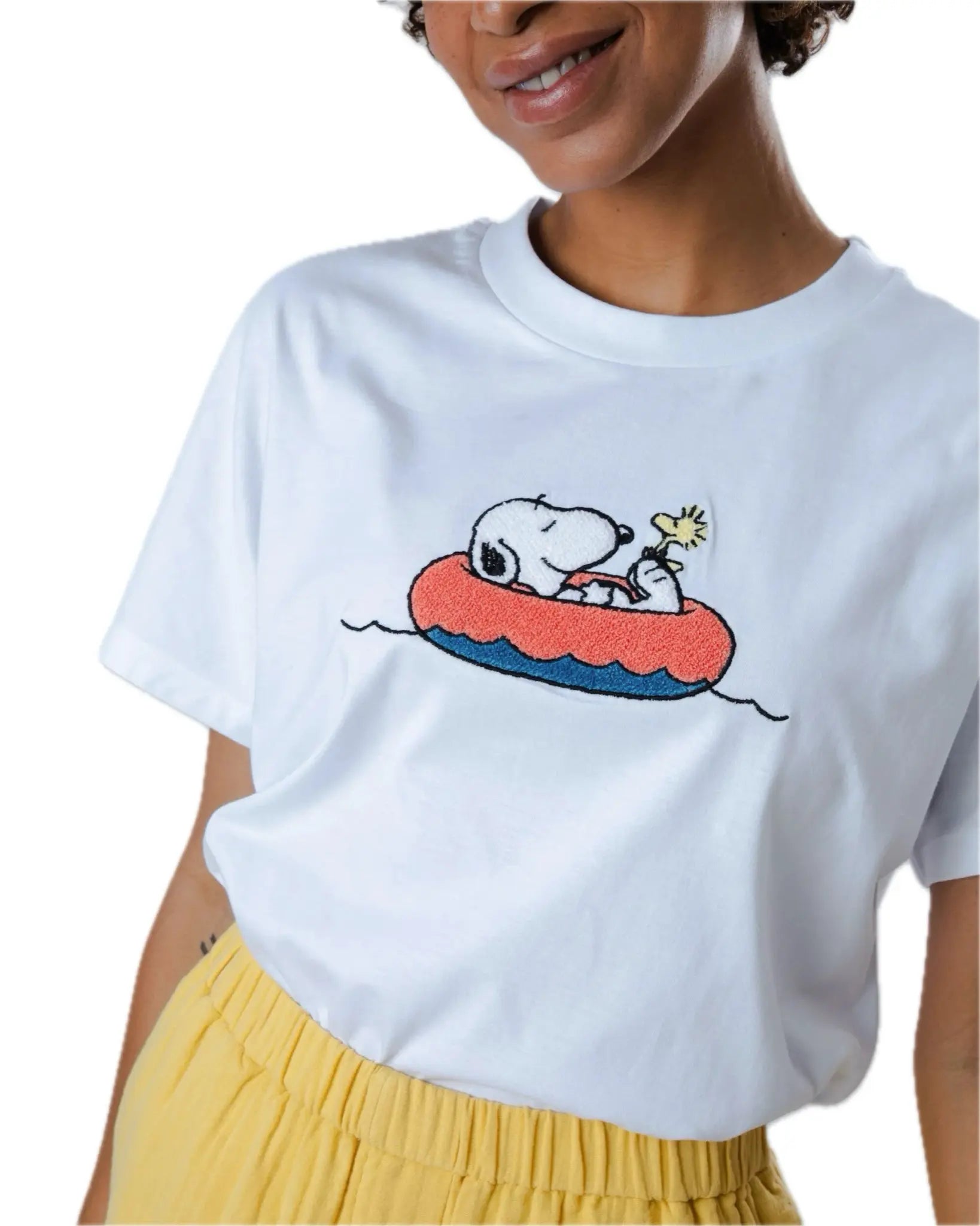 Brava Oversize T-Shirt Snoopy Floating Damen Bio Baumwolle