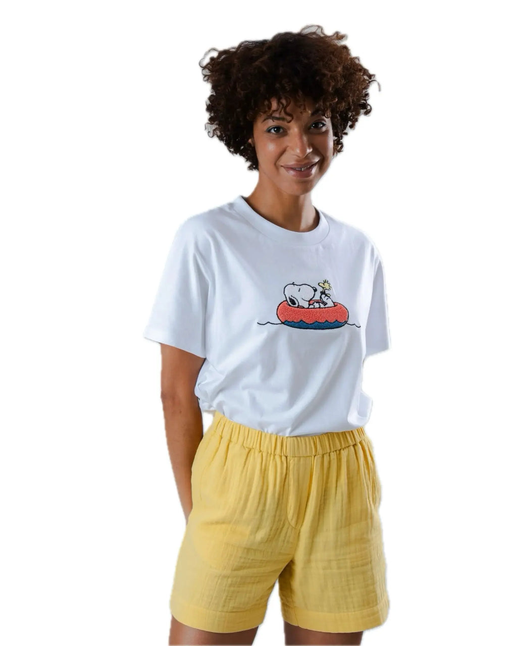 Brava Oversize T-Shirt Snoopy Floating Damen Bio Baumwolle