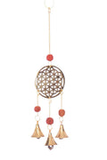 Einfaches Blume-des-Lebens Mobile, Rudraksha ✨ Handgefertigt