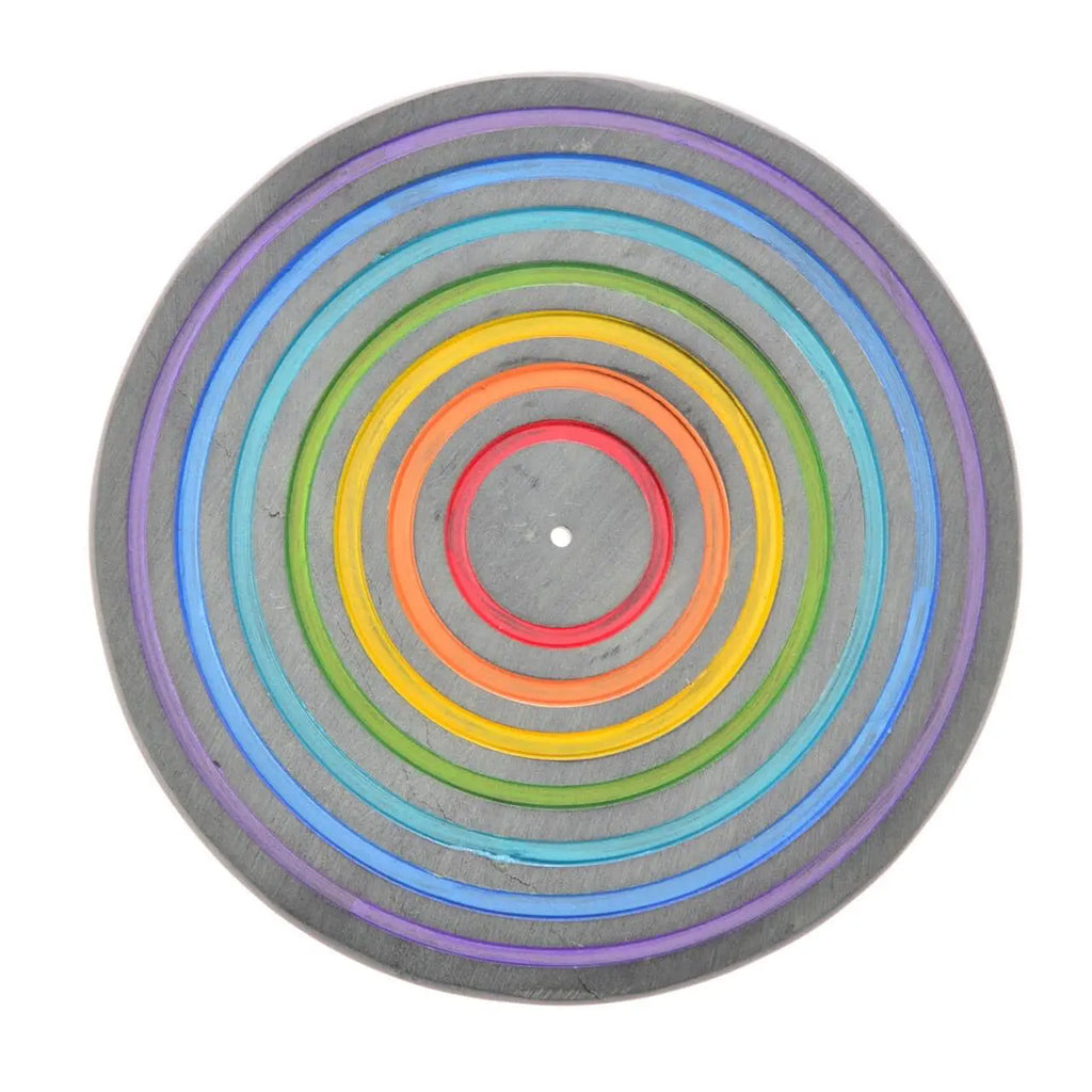 Räucherhalter Chakra-Linien Speckstein, Räucherstäbchen & Kegel
