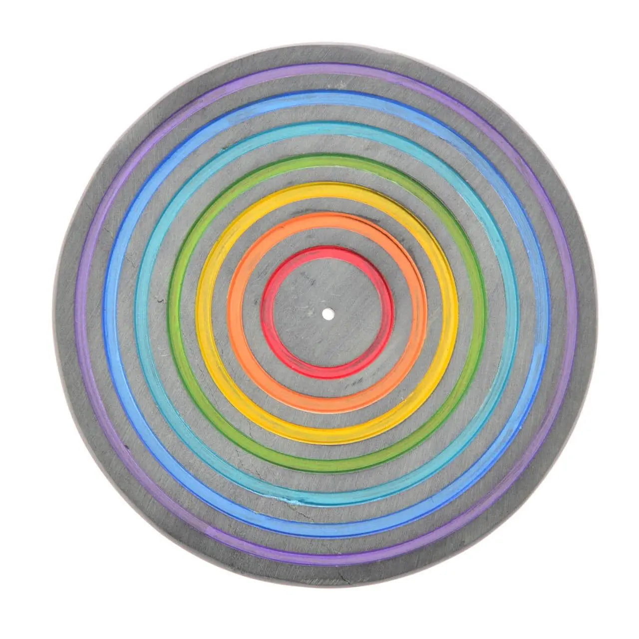 Räucherhalter Chakra-Linien Speckstein, Räucherstäbchen & Kegel
