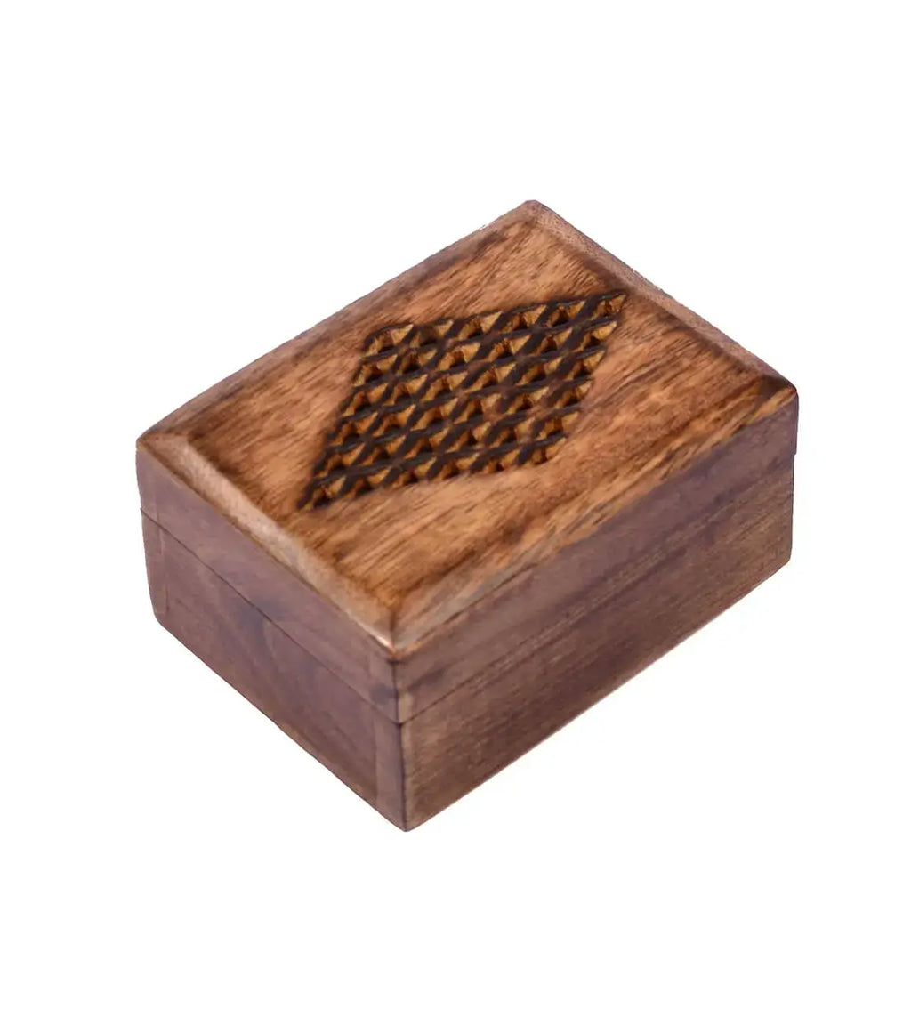 Kleine Schatulle Holzschächtelchen Holzdose, kleine Holzkiste