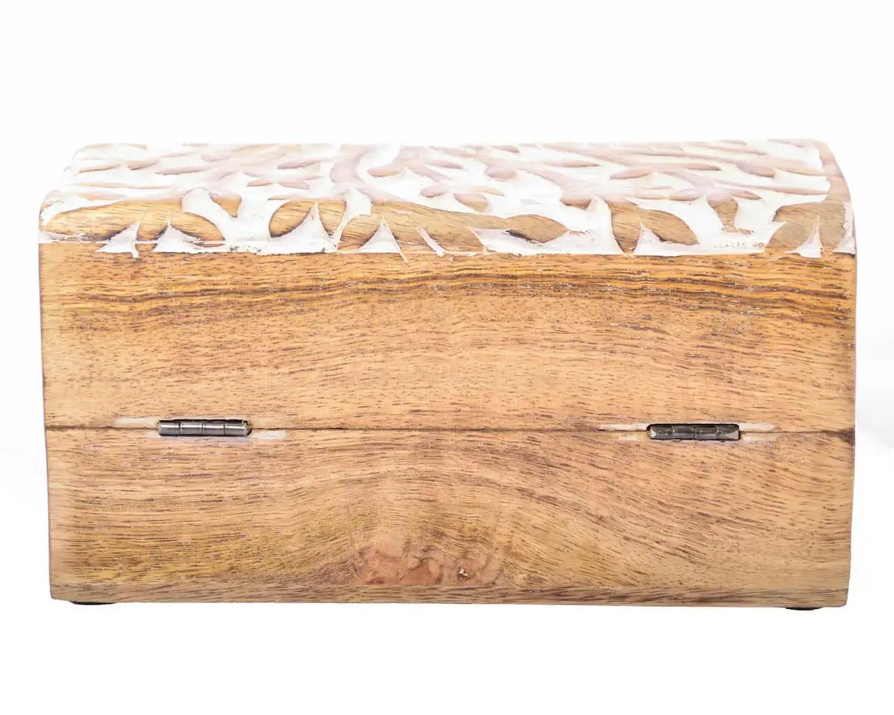 Handgearbeitete Lebensbaum Holztruhe Schmuckkästchen Dose Schatulle