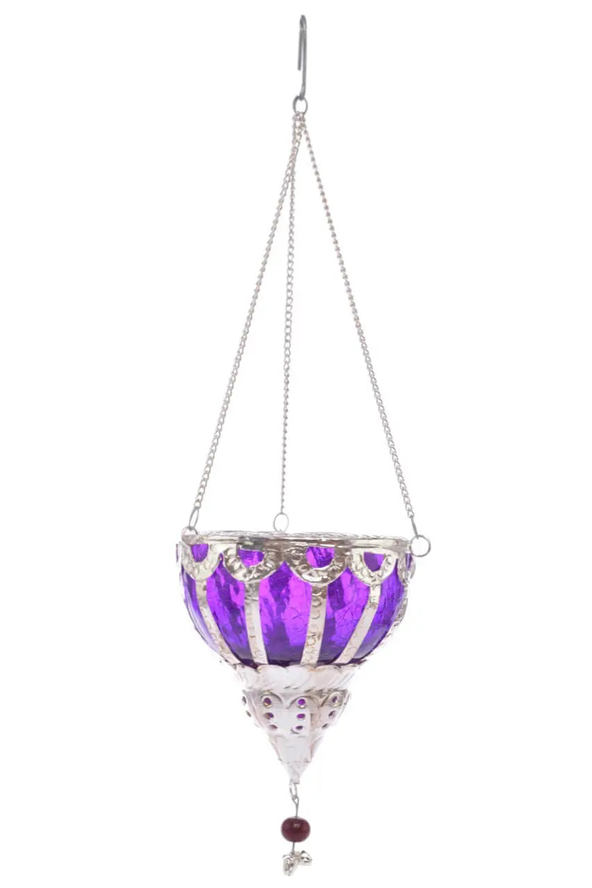 Hängender indischer Teelichthalter orientalischer Teelicht-Lampion