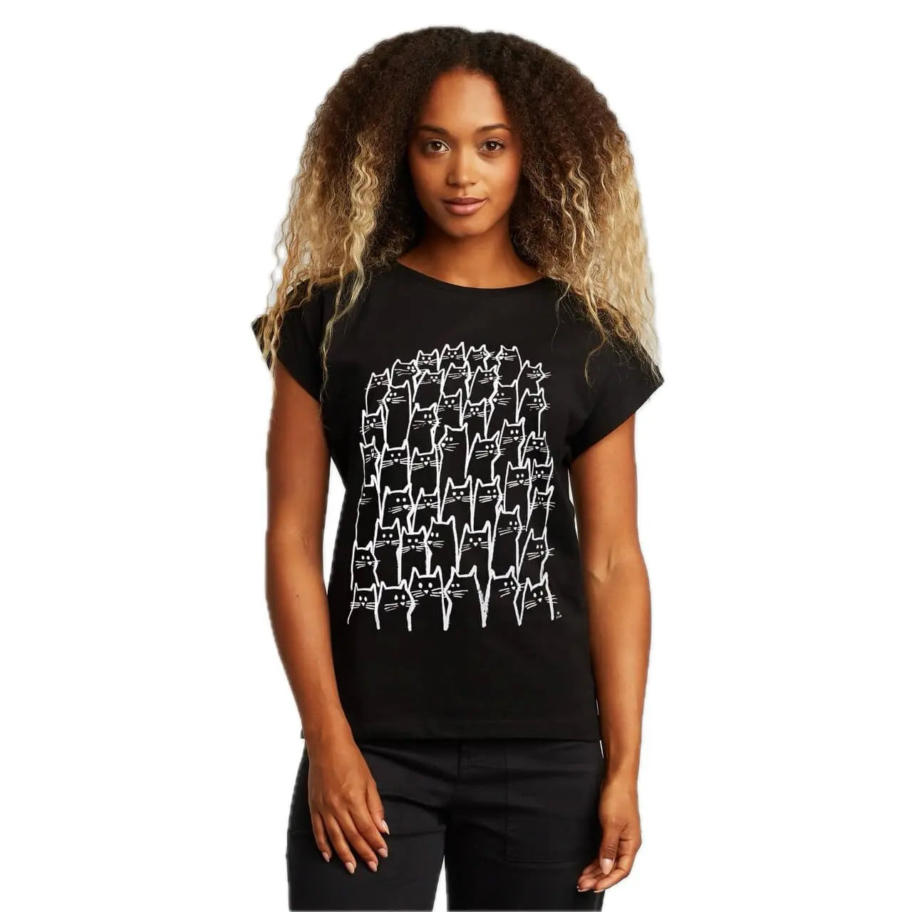 Dedicated T-shirt Visby Cat Crowd Bio & Fair