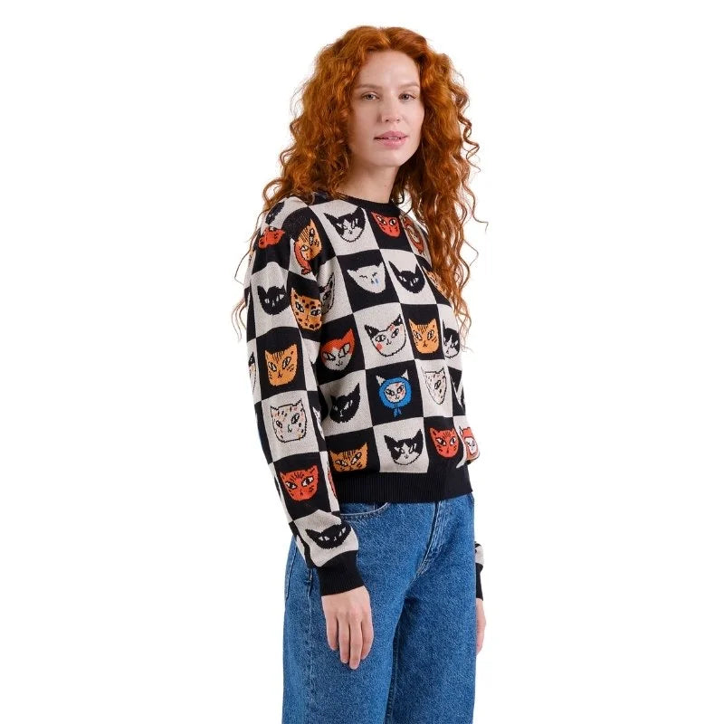 Dedicated Sweater Arendal Cat-Bingo