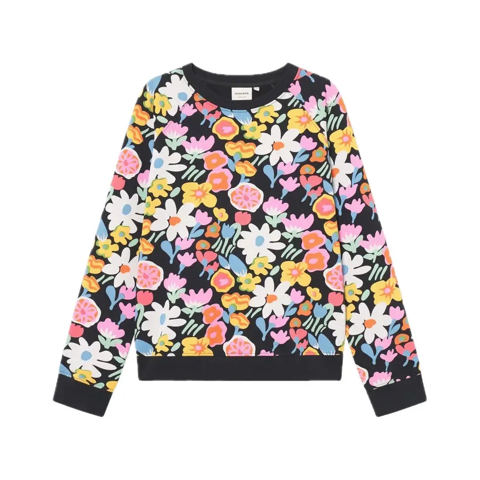 Dedicated Sweater Ystad Meadow-Flowers