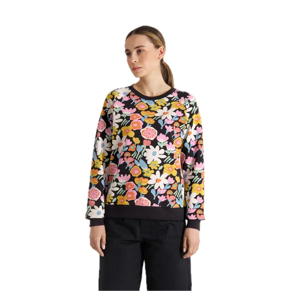 Dedicated Sweater Ystad Meadow-Flowers