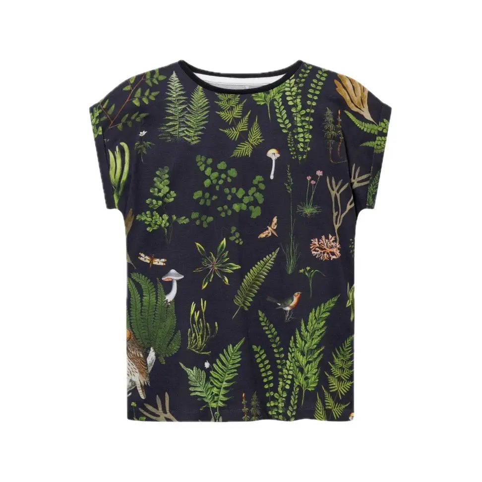 Dedicated Slimfit T-Shirt Visby Secret Garden