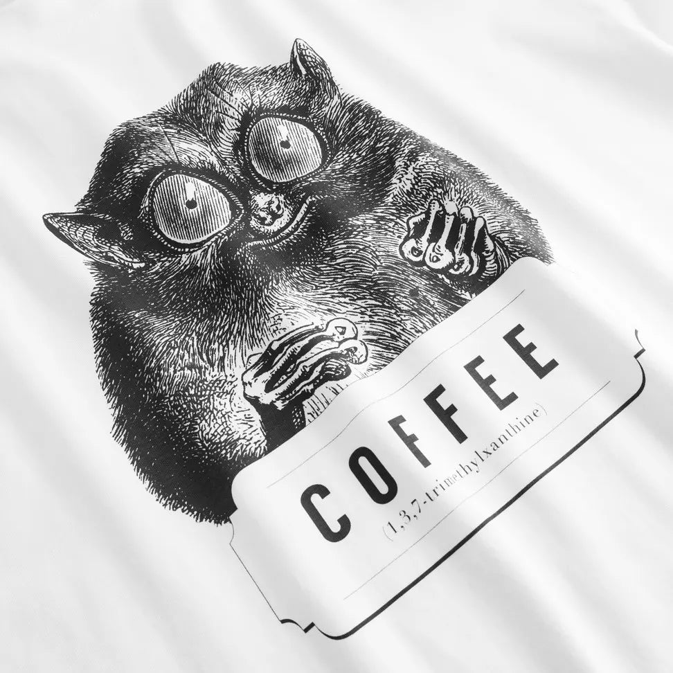 Dedicated Bio T-Shirt Coffee Koboldmaki-Motiv Fairtrade