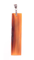 Anhänger Hornplatte - Naturschmock, Hornschmuck, Kettenanhänger