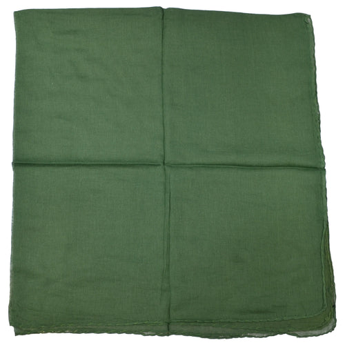 Uni-Halstuch 1x1m Baumwolle Quadratisch Kopftuch, Nickituch