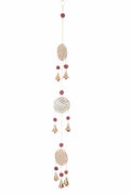 Blume-des-Lebens Mobile mit Rudraksha ✨ schöne Deko für Zuhause