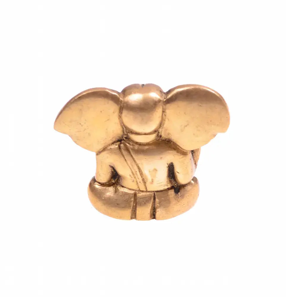Baby-Ganesha Appu Messing Elefantengott Statue