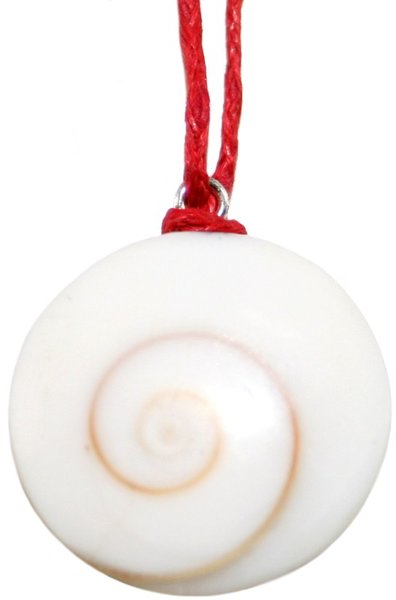 Halskette Shivaauge - Natur Holz Schmuck, Talisman-Shop.de
