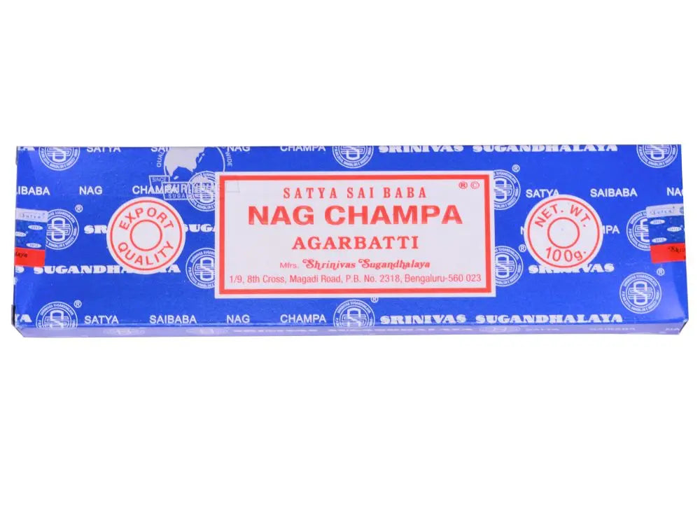 Nag Champa Räucherstäbchen Satya Sai Baba 15, 40 & 100gr