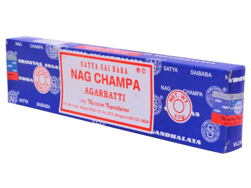 Nag Champa Räucherstäbchen Satya Sai Baba 15, 40 & 100gr