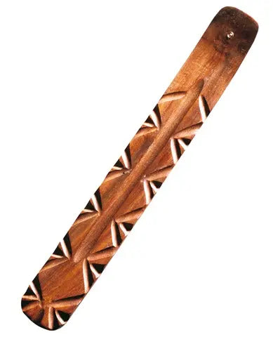Räucherhalter Holz, beschnitzt RÄUCHERSTÄBCHEN