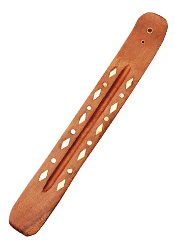 Räucherhalter Holz, verziert RÄUCHERSTÄBCHEN