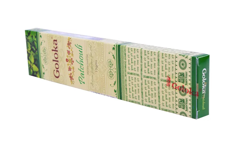 Goloka Patchouli Räucherstäbchen Blumig Sinnlich